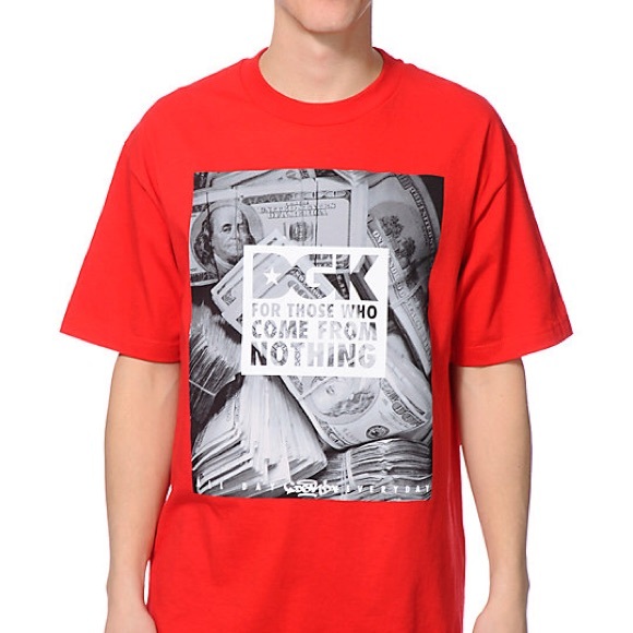 DGK | Shirts | Dgk Racks Red Tshirt 